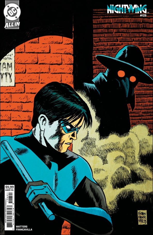 Nightwing (2016) issue 126-C Francesco Francavilla Cardstock Cover