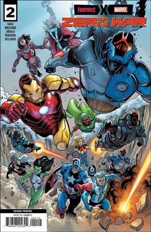Fortnite X Marvel: Zero War issue 2-G Sergio Davila Cover (2nd Printing)