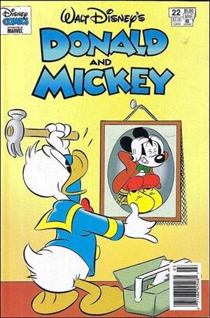 Walt Disney's Donald and Mickey issue 22-B Marvel Cover