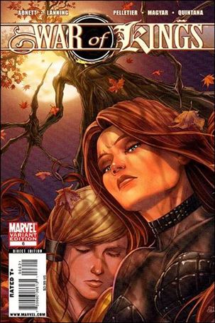 War of Kings issue 6-B Mike Choi 1:20 Cover
