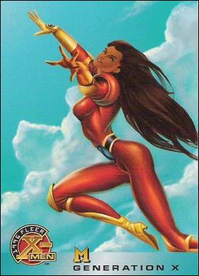 1996 Fleer X-Men Wal-Mart (Base Set) card 33 M