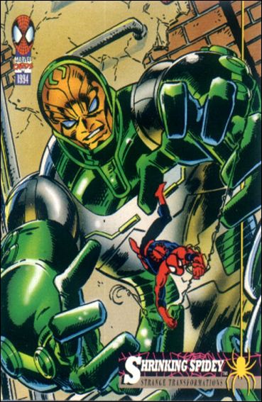 Amazing Spider-Man (Base Set) card 27 Shrinking Spidey