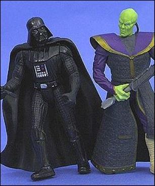 Star Wars: Shadows of the Empire Multi-Packs figure 2-B Prince Xizor vs. Darth Vader (Loose/Complete)