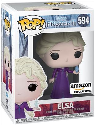 POP! Disney figure 594 Elsa (Nightgown) Amazon Exclusive