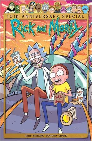 Rick and Morty: 10th Anniversary Special Cover Image 1