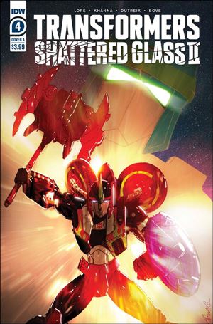 Transformers: Shattered Glass II issue 4 Livio Ramondelli Cover
