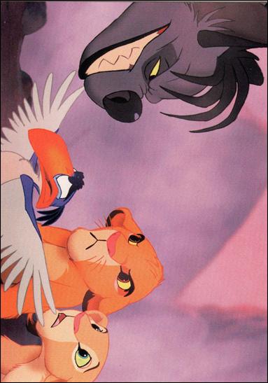 Lion King: Series II (Base Set) card 127 Facing Fear
