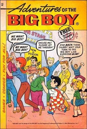 Adventures of the Big Boy issue 82-B West Coast Cover