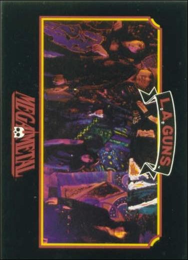 Mega Metal (Base Set) card 75 L.A. Guns Group Shot 1