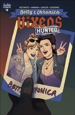 Betty & Veronica: Vixens issue 8-C Sanda Lanz Cover