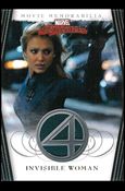 2008 Marvel Masterpieces: Series 2 (Movie Memorabilia Subset) card nn 2 Invisible Woman - Blue Swatch