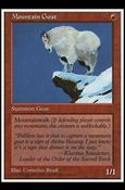 Magic the Gathering: 5th Edition (Base Set) card 253 Mountain Goat