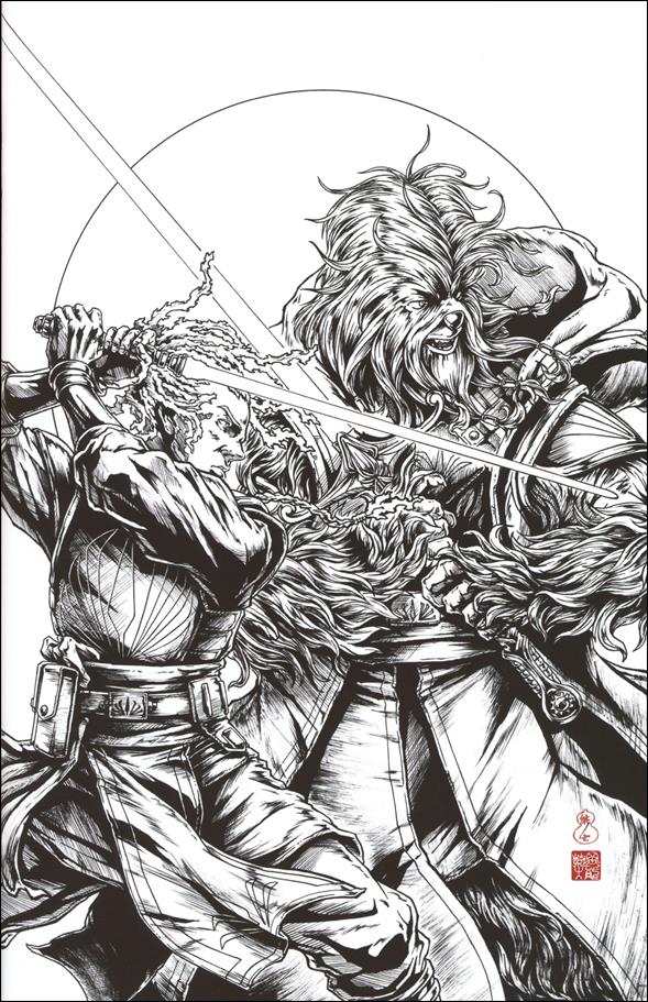 Star Wars: The High Republic - Shadows of Starlight issue 3-F Takashi Okazaki Comic Corner Virgin B&W Cvr 1/400