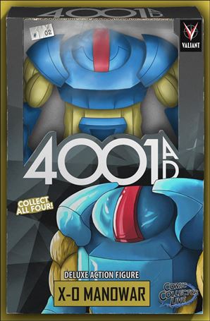 4001 A.D. issue 2-J Chance Butler Comic Collector Live Cover 1/500