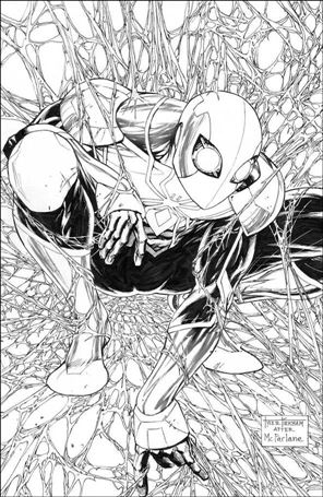 Amazing Spider-Man (2018) issue 62-G Tyler Kirkham Frankie's Comics B&W Virgin Cover