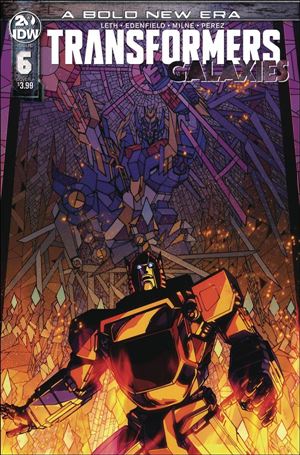 Transformers: Galaxies issue 6 Alex Milne Cover