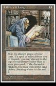 Magic the Gathering: 4th Edition (Base Set) card 333 Library of Leng