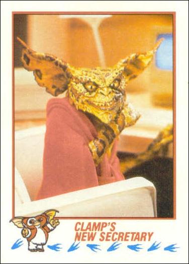 Gremlins 2: The New Batch (Base Set) card 43 Clamp's New Secretary
