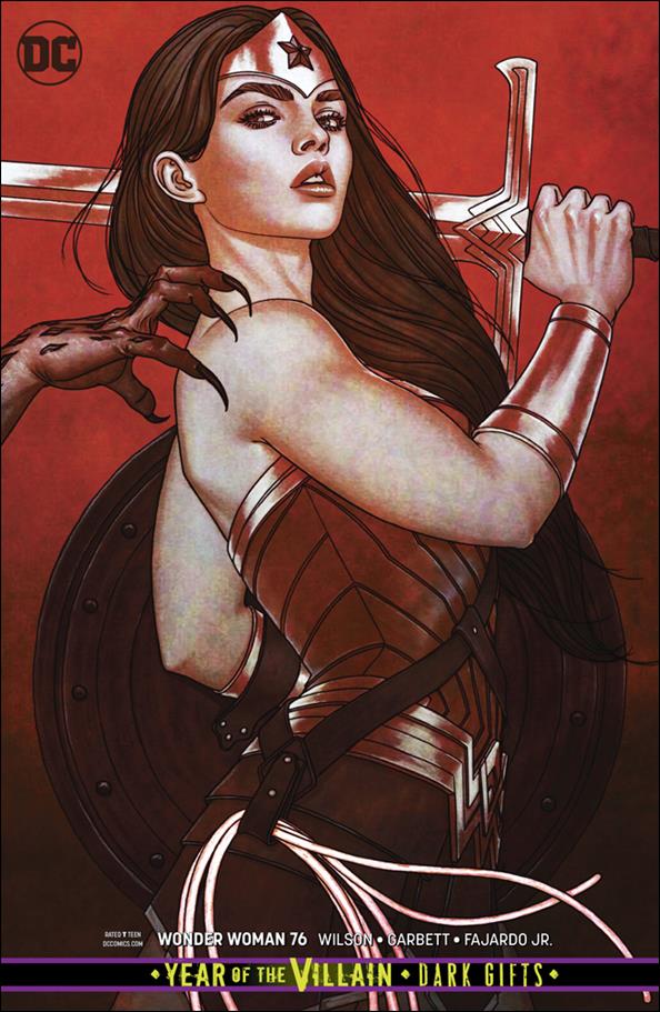Wonder Woman (2016)  issue 76-B Jenny Frison Cover