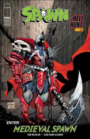 Spawn issue 303-B Todd McFarlane Cover