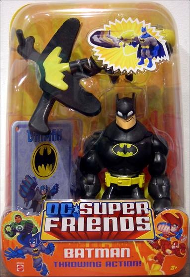 DC Super Friends figure 2-C Batman (Throwing Action) (Black Cowl / Black Suit)