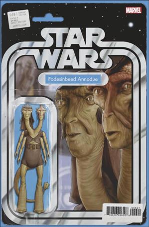 Star Wars (2020) issue 49-C John Tyler Christopher Action Figure Cover