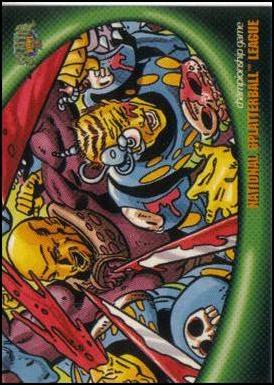 Splatter Bowl I Preview (Base Set) card 29 National Splatterball League championship game