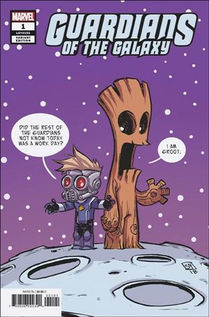 Guardians of the Galaxy (2019) issue 1-E Skottie Young Baby Cover
