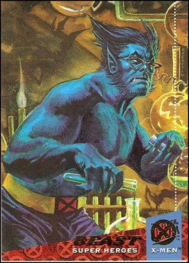 1994 Fleer Ultra X-Men (Promo) card nn9 Beast - Sega Game Gear