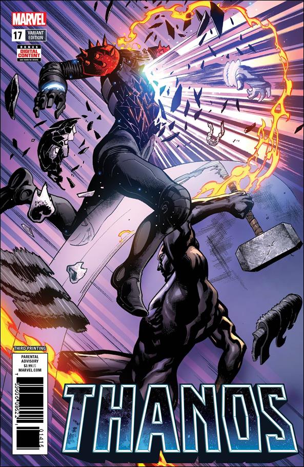 Thanos (2017) issue 17-D Geoff Shaw Cover (3rd Printing)
