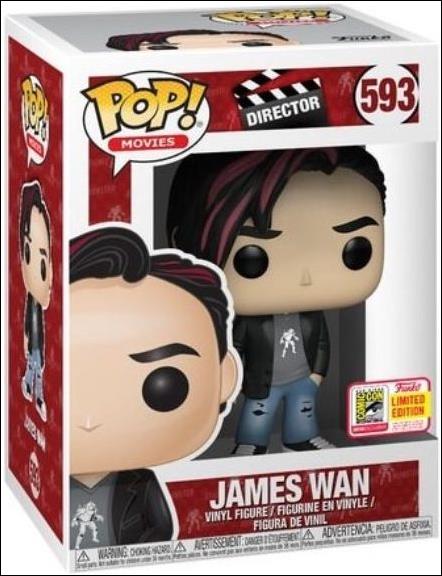 POP! Movies figure 593 James Wan SDCC 2018 Exclusive 1/1000