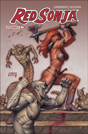 Red Sonja (2023) issue 6-C Joseph Michael Linsner Cover