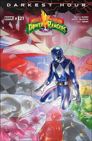 Mighty Morphin Power Rangers issue 121 Taurin Clarke Cover