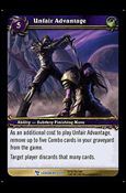 World of Warcraft: March of the Legion (Base Set) card 89 Unfair Advantage 
