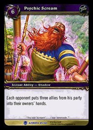 World of Warcraft: Heroes of Azeroth (Base Set) card 85 Psychic Scream