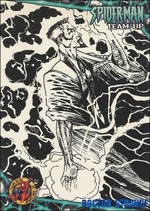 1997 Fleer Ultra Spider-Man (Base Set Blue) card 52 Doctor Strange