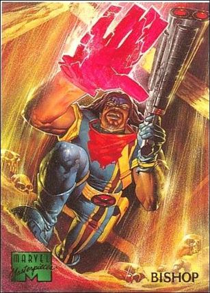 1995 Marvel Masterpieces (Base Set) card 10 Bishop