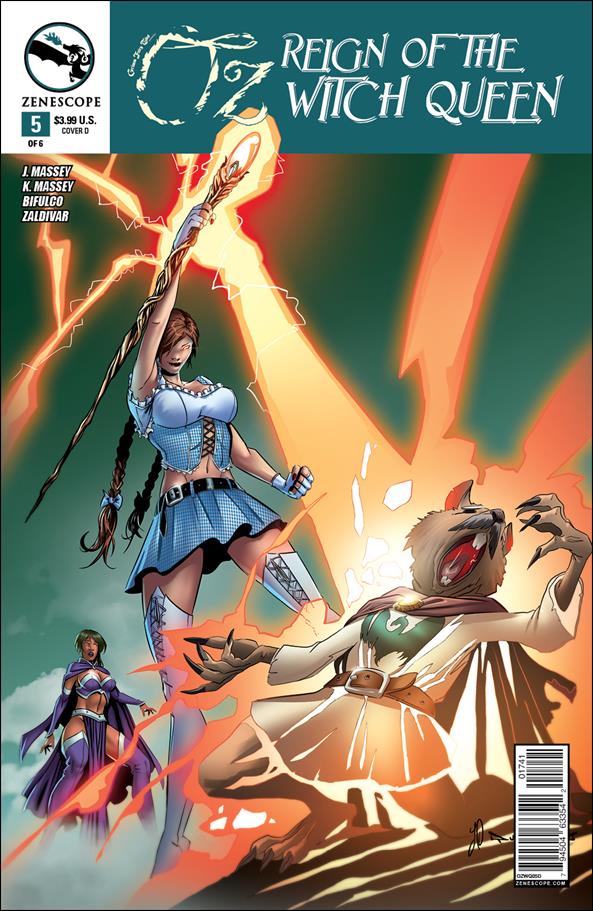 Grimm Fairy Tales Presents Oz: Reign of the Witch Queen issue 5-D Pasquale Qualano Cover