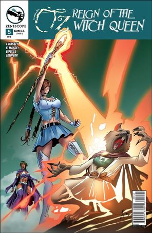 Grimm Fairy Tales Presents Oz: Reign of the Witch Queen issue 5-D Pasquale Qualano Cover