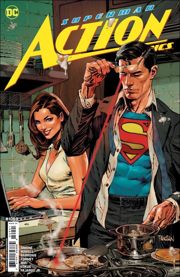 Action Comics (1938) issue 1069-F Dan Panosian Cardstock 1:25 Cover