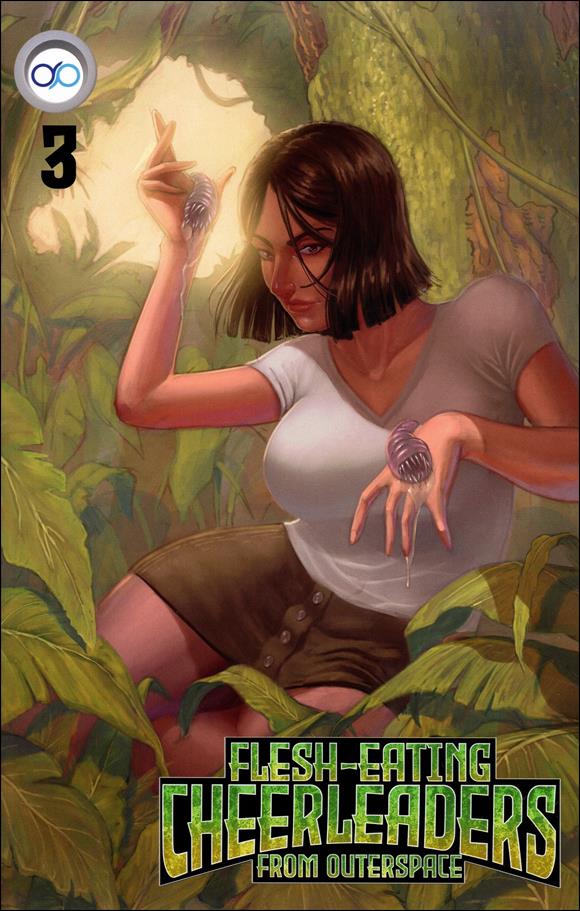Flesh-Eating Cheerleaders from Outer Space issue 3 Felipe Obando Standard Cover