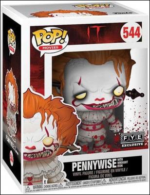 POP! Movies figure 544 Pennywise with Wrought Iron FYE Exclusive