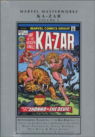 Marvel Masterworks: Ka-Zar issue 2 Silver Dust Jacket