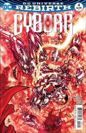 Cyborg (2016) issue 4-B Carlos D'Anda Cover
