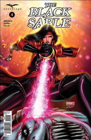 Black Sable issue 4-B Sheldon Goh Cover