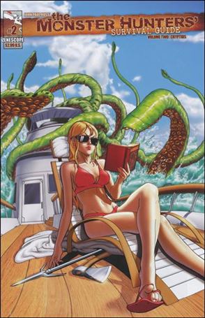 Monster Hunters' Survival Guide issue 2-B Steven Cummings Cover
