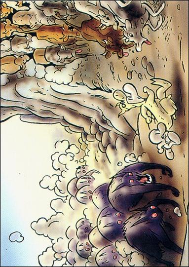 Bone: Series 1 (Base Set) card 82 Uh, Oh!