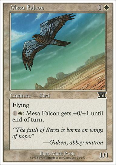 Magic the Gathering: 6th Edition (Base Set) card 31 Mesa Falcon