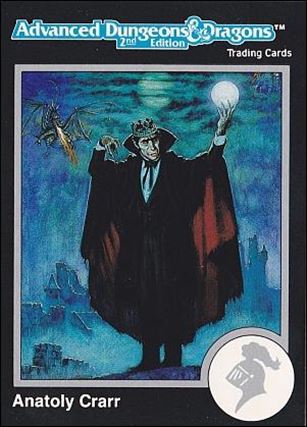 TSR 1991 Trading Cards Premier Edition Factory Set (Base Set) card 69 AD&D - Anatoly Crarr