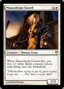 Magic the Gathering: Duel Decks: Sorin vs. Tibalt (Base Set) card 13 Mausoleum Guard